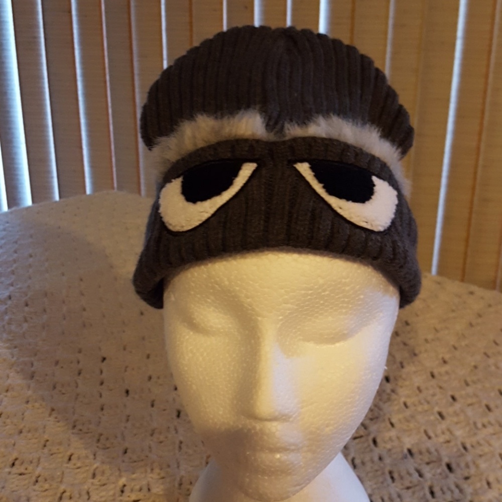 Knit beanie.